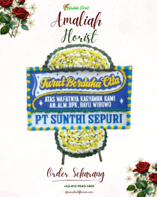 Papan Bunga Duka di Kilang