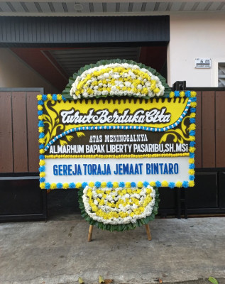 Papan Bunga Duka di Kilang